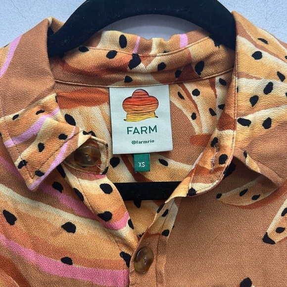 Farm Rio Raining Bananas Uni Shirt - Picture 4 of 5